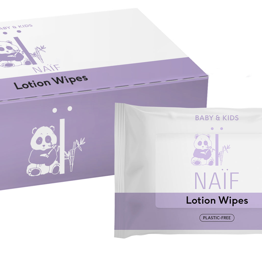 Naïf Lotion Doekjes kleine verpakking