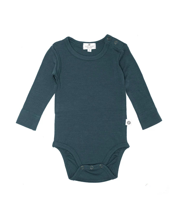 Lille barn wollen romper lange mouwen