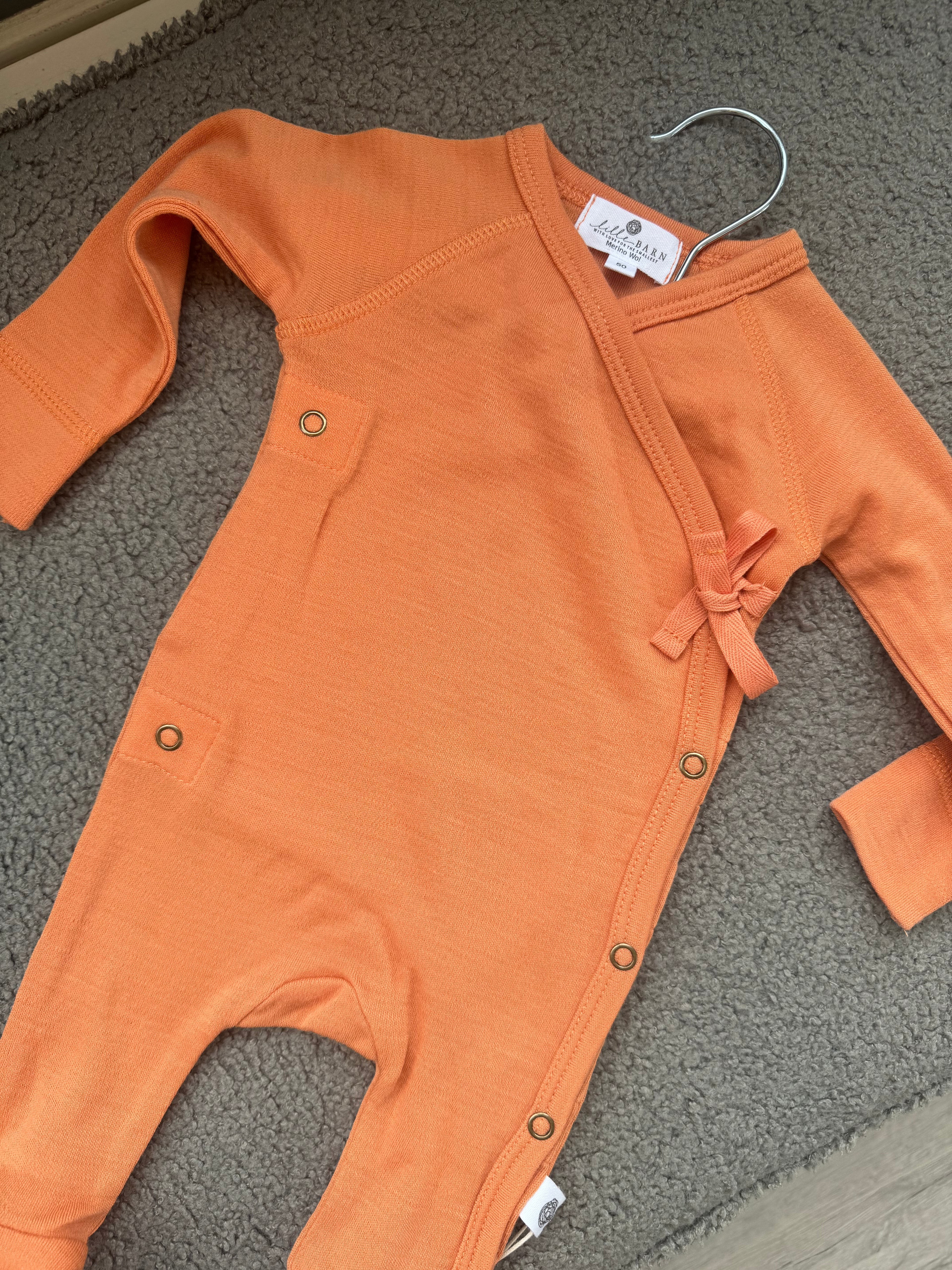 lille barn Merino wollen Boxpakje/Kruippakje