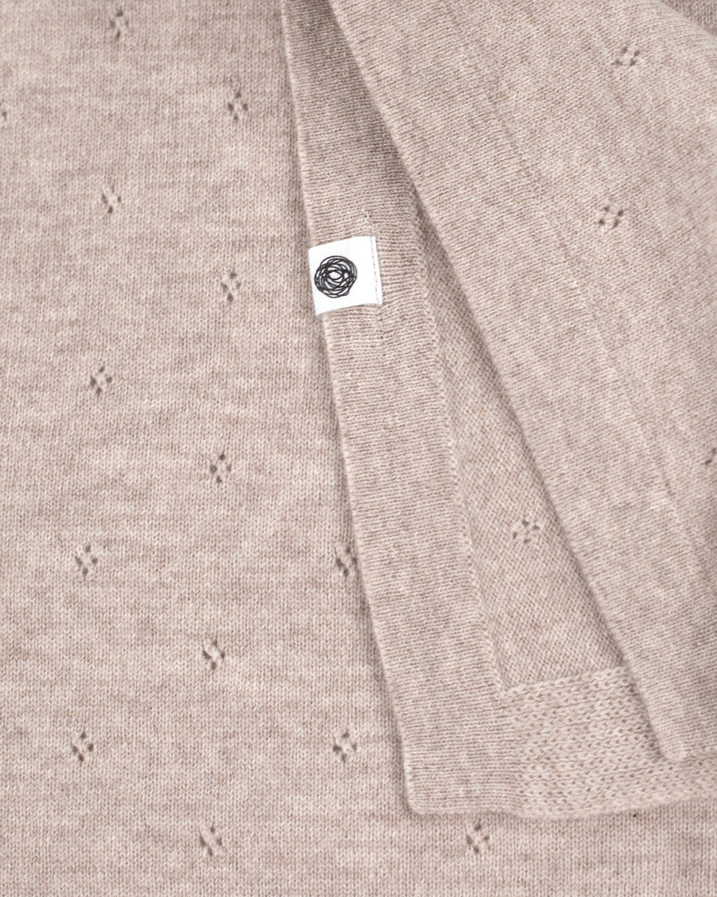 Lille Barn merino wollen zomer dekentje met broderie
