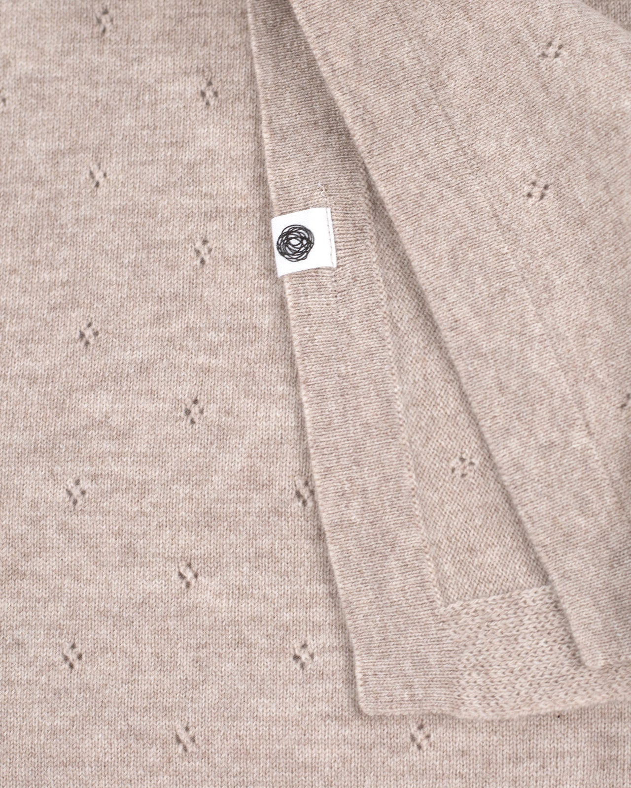 Lille Barn merino wollen zomer dekentje met broderie